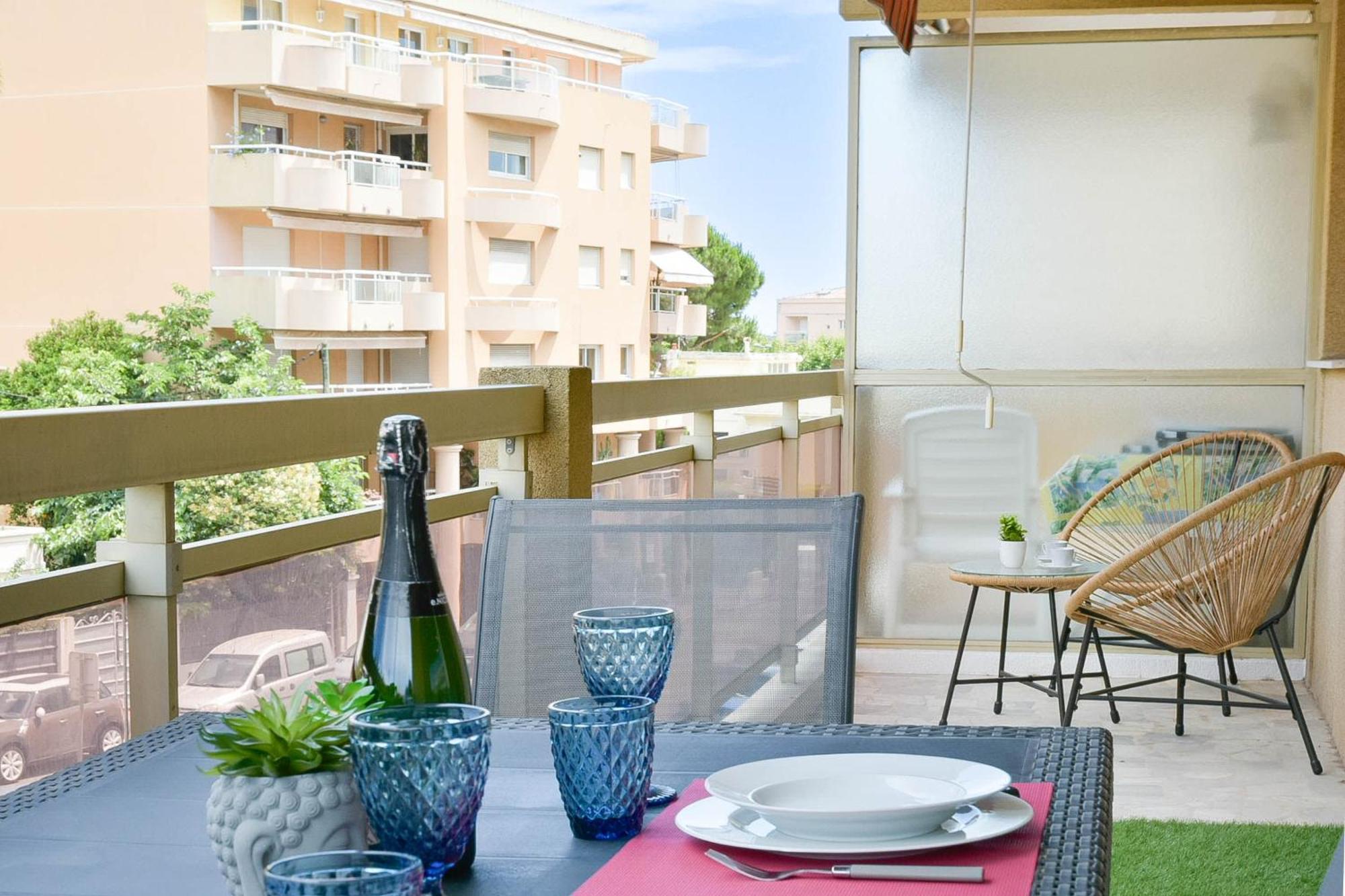 Appartamento Palm With Terrace 150m From Beaches *